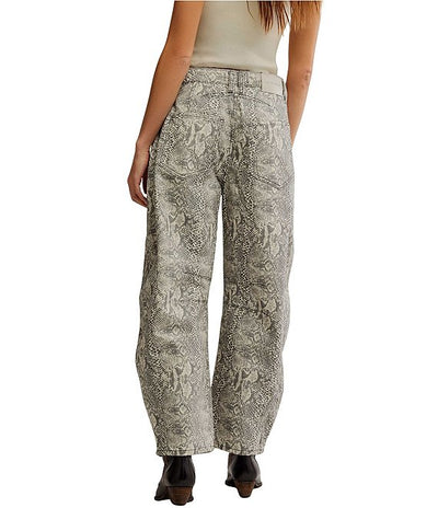 FREE PEOPLE The Good Luck Mid Rise Barrel