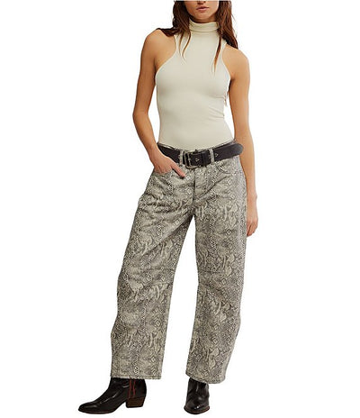 FREE PEOPLE The Good Luck Mid Rise Barrel