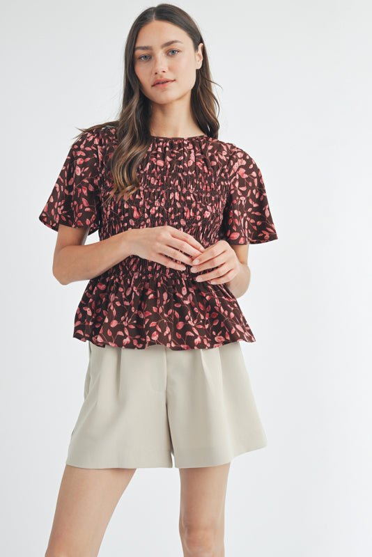 The Mara Peplum Blouse