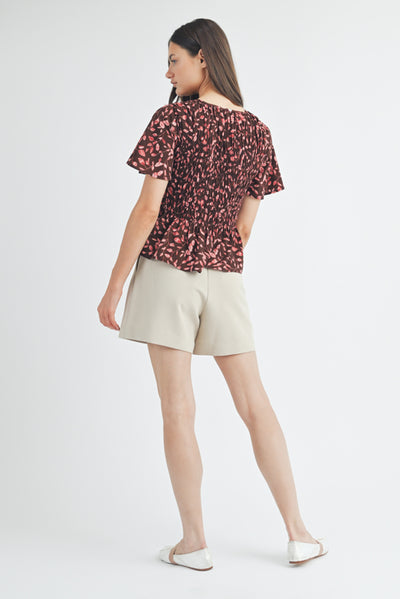 The Mara Peplum Blouse