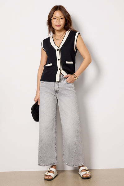 KUT FROM THE KLOTH The Meg High Rise Fab Ab Wide Leg