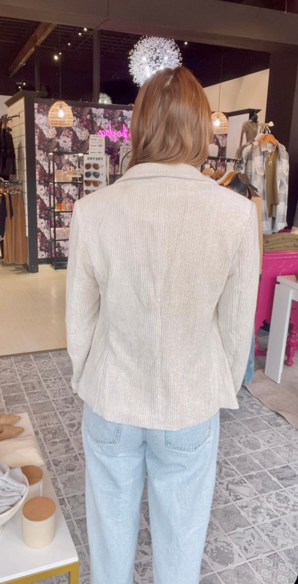 The Finley Velvet Corduroy Blazer