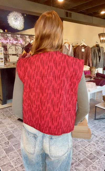 The Odette Quilted Vest