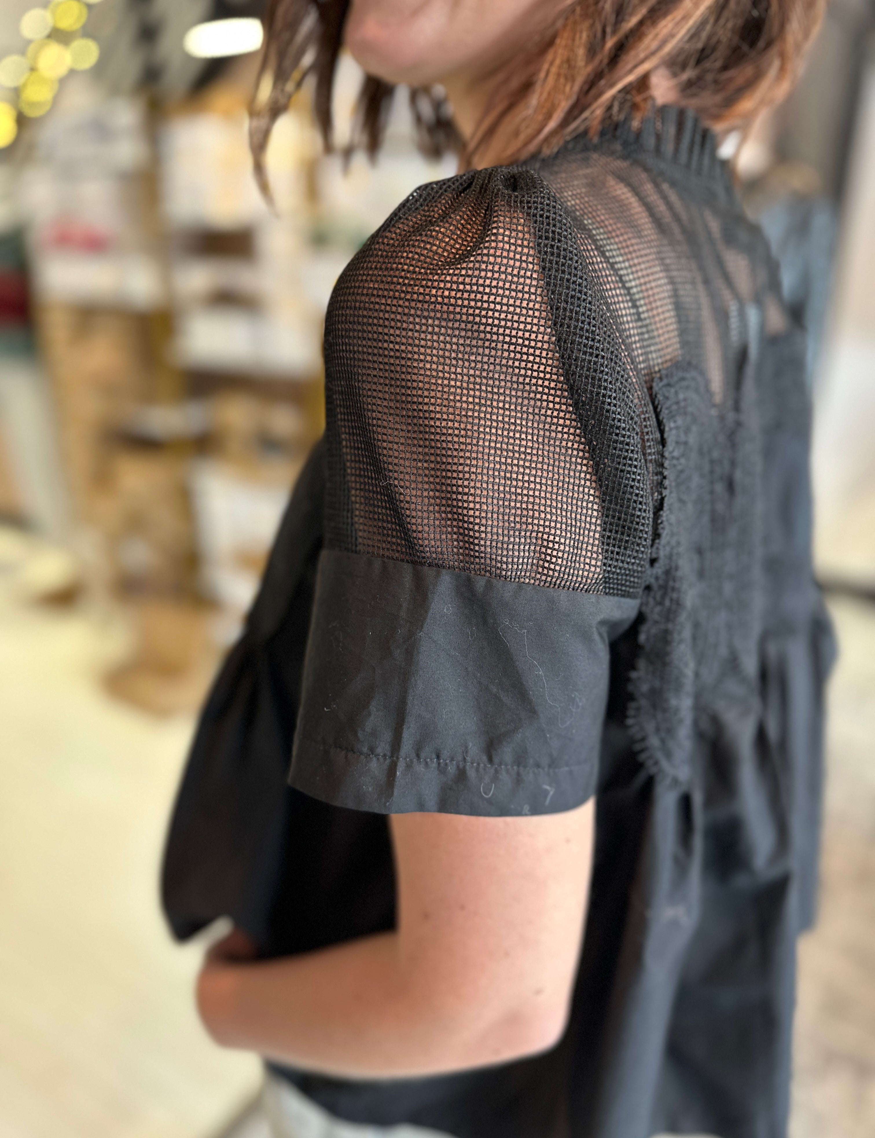 The Amber Applique Top