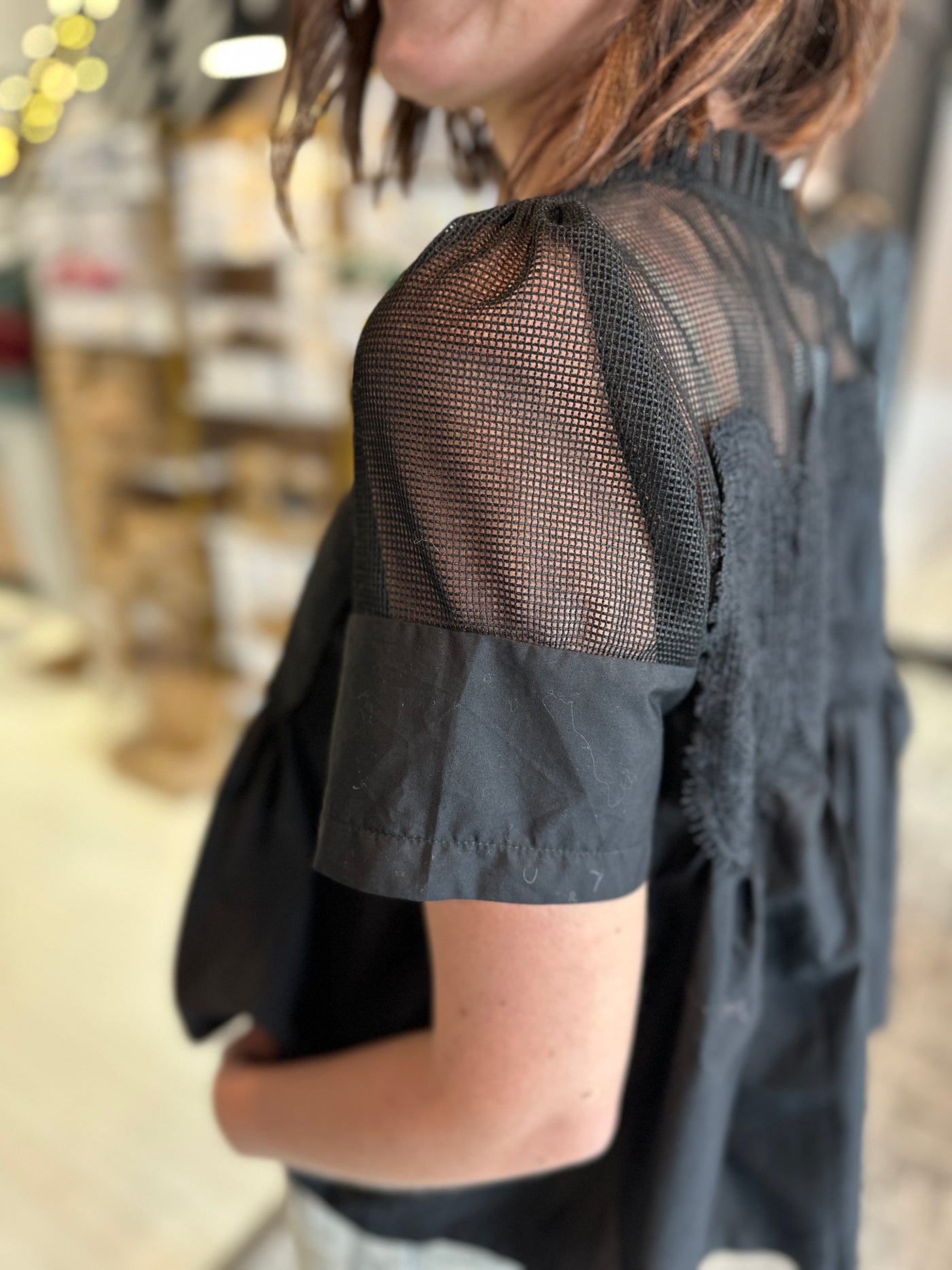 The Amber Applique Top