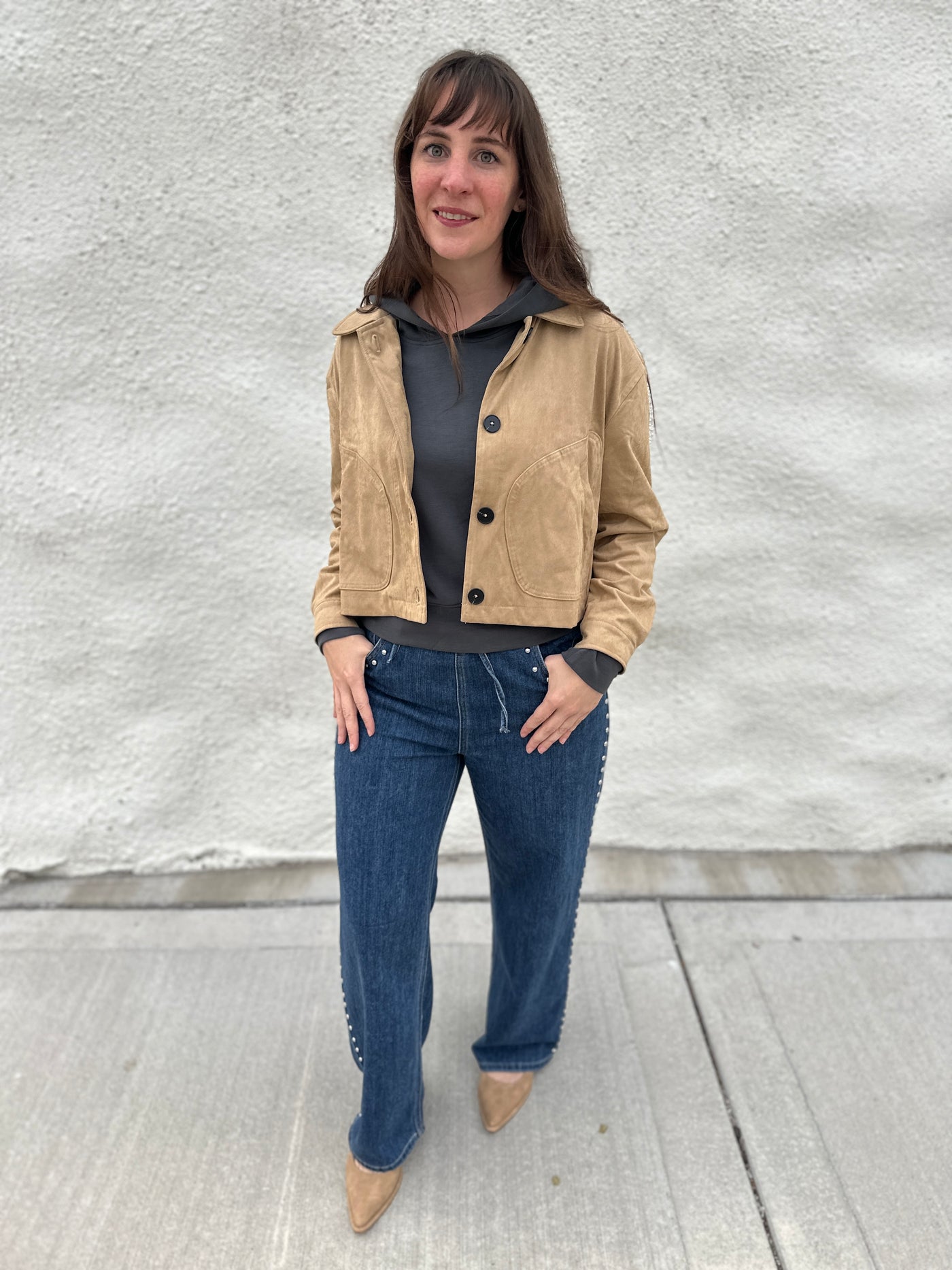 The Kellen Suede Jacket