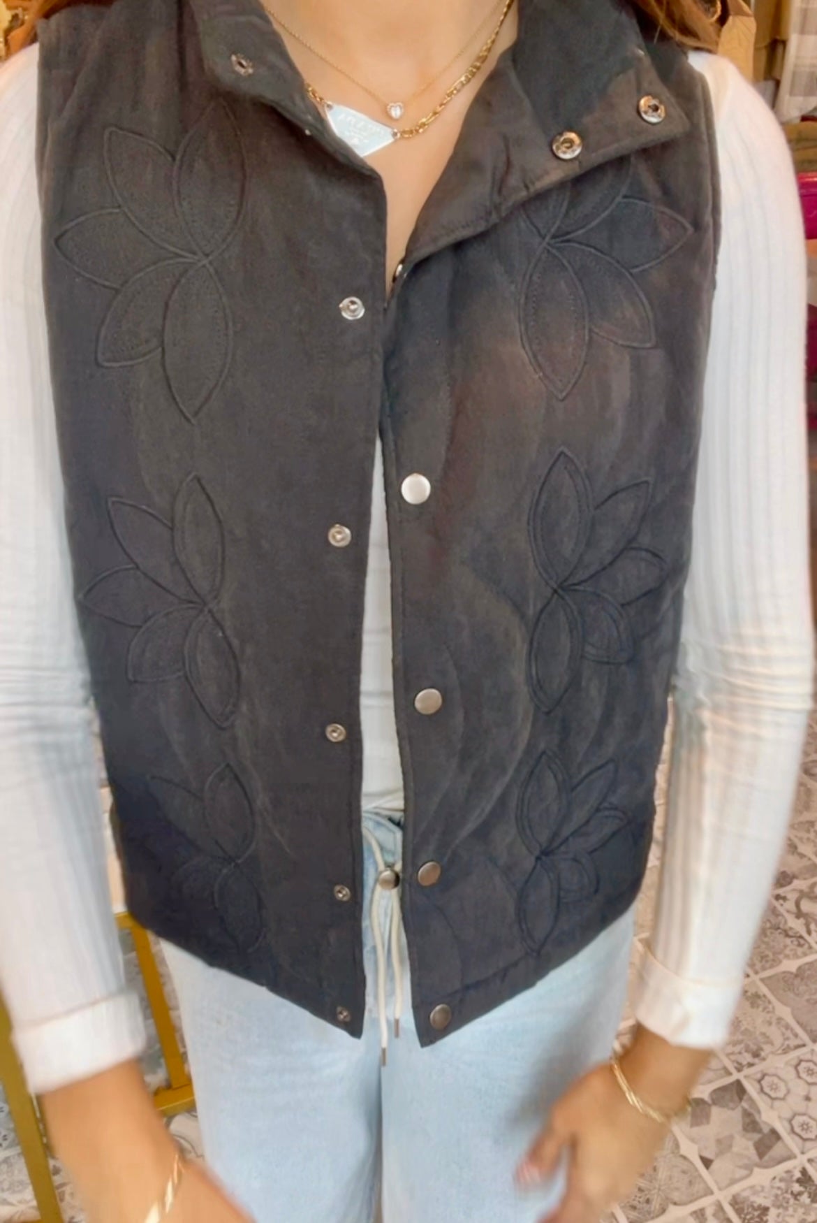 The Irena Quilted Vest