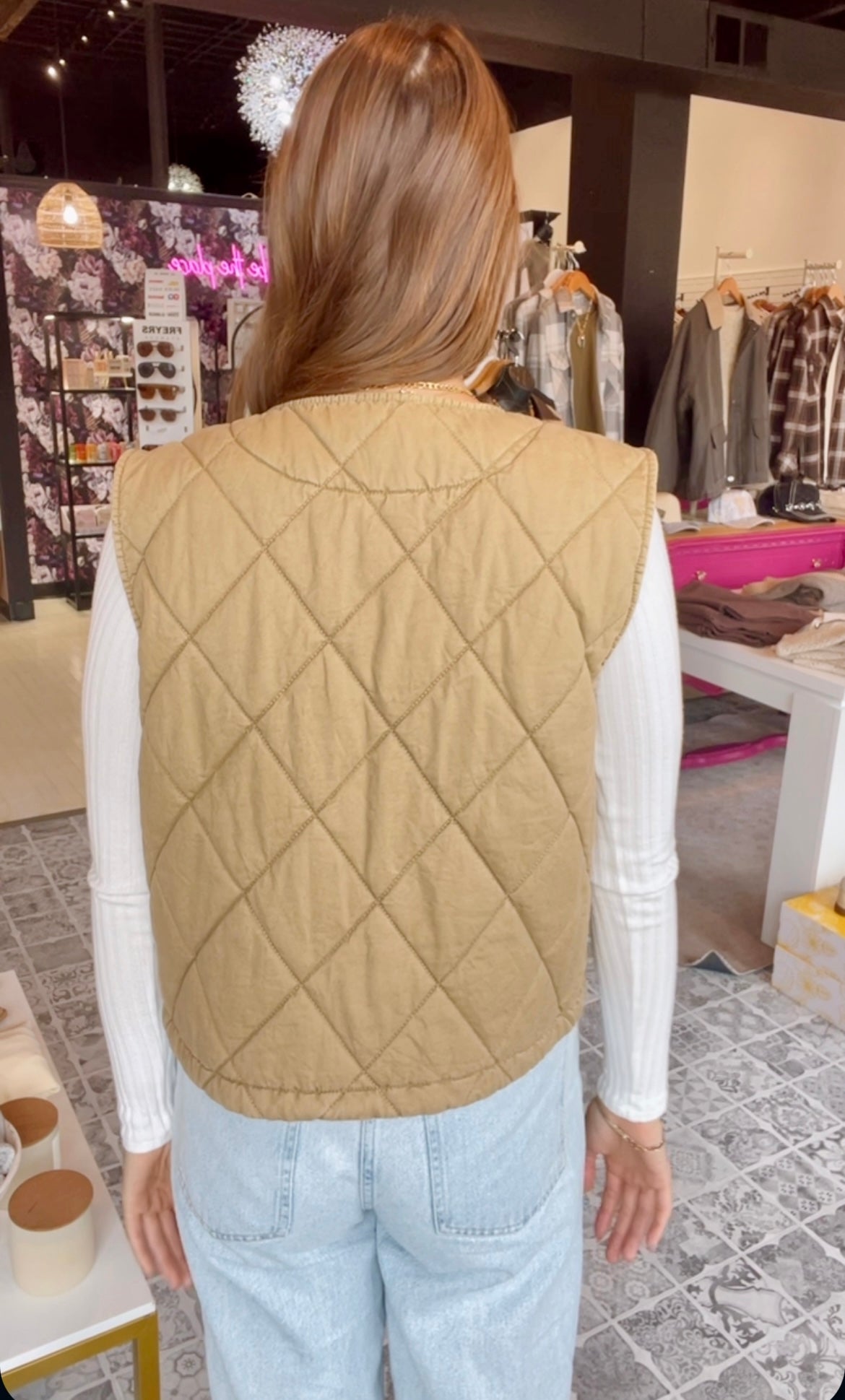 The Amelia Quilted Vest