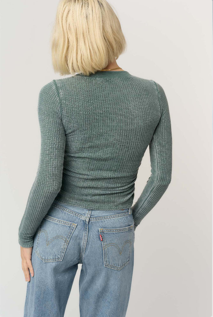 PROJECT SOCIAL TEE The Colby Seamed Burnout Longsleeve