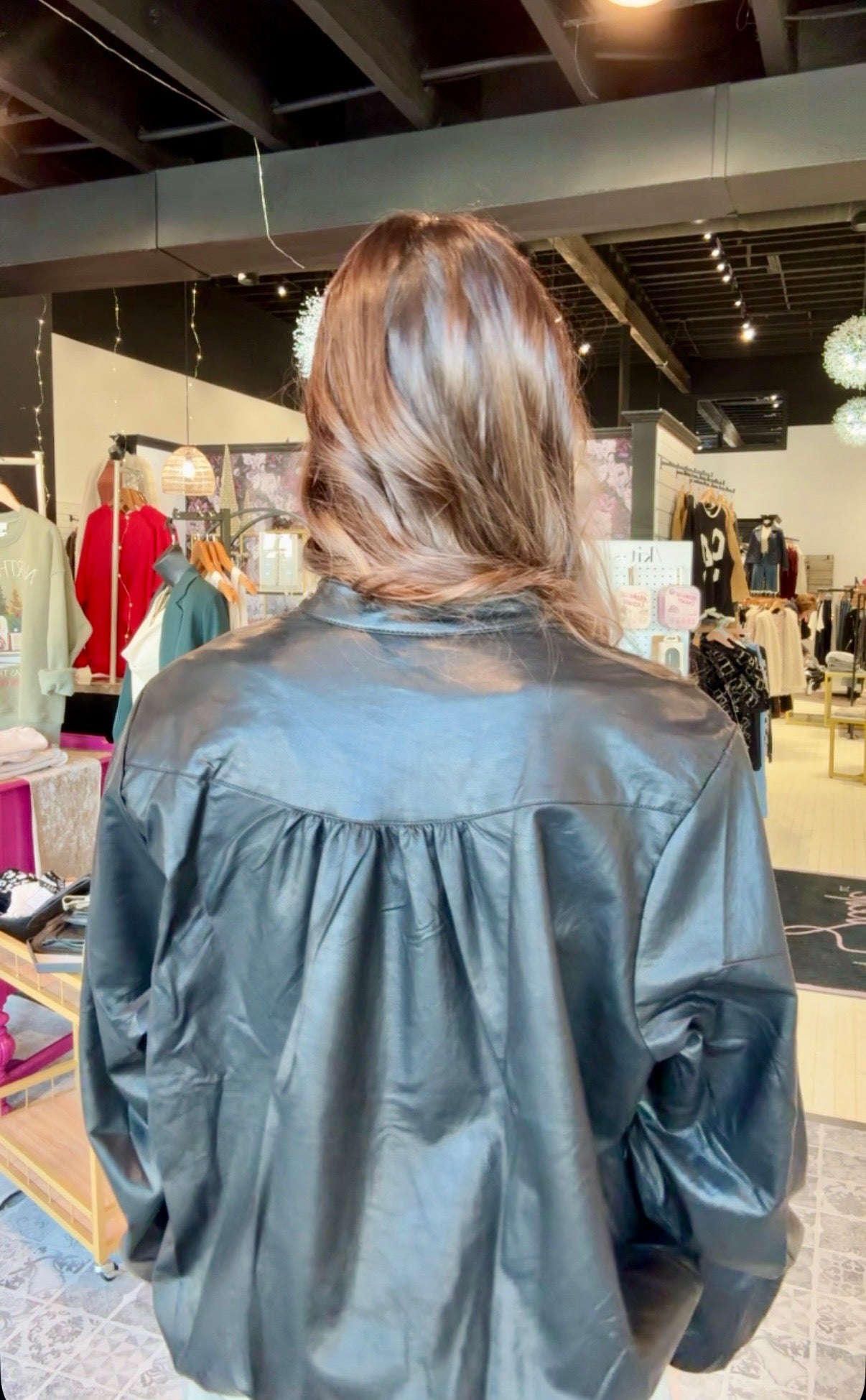 The Raven Faux Leather Jacket