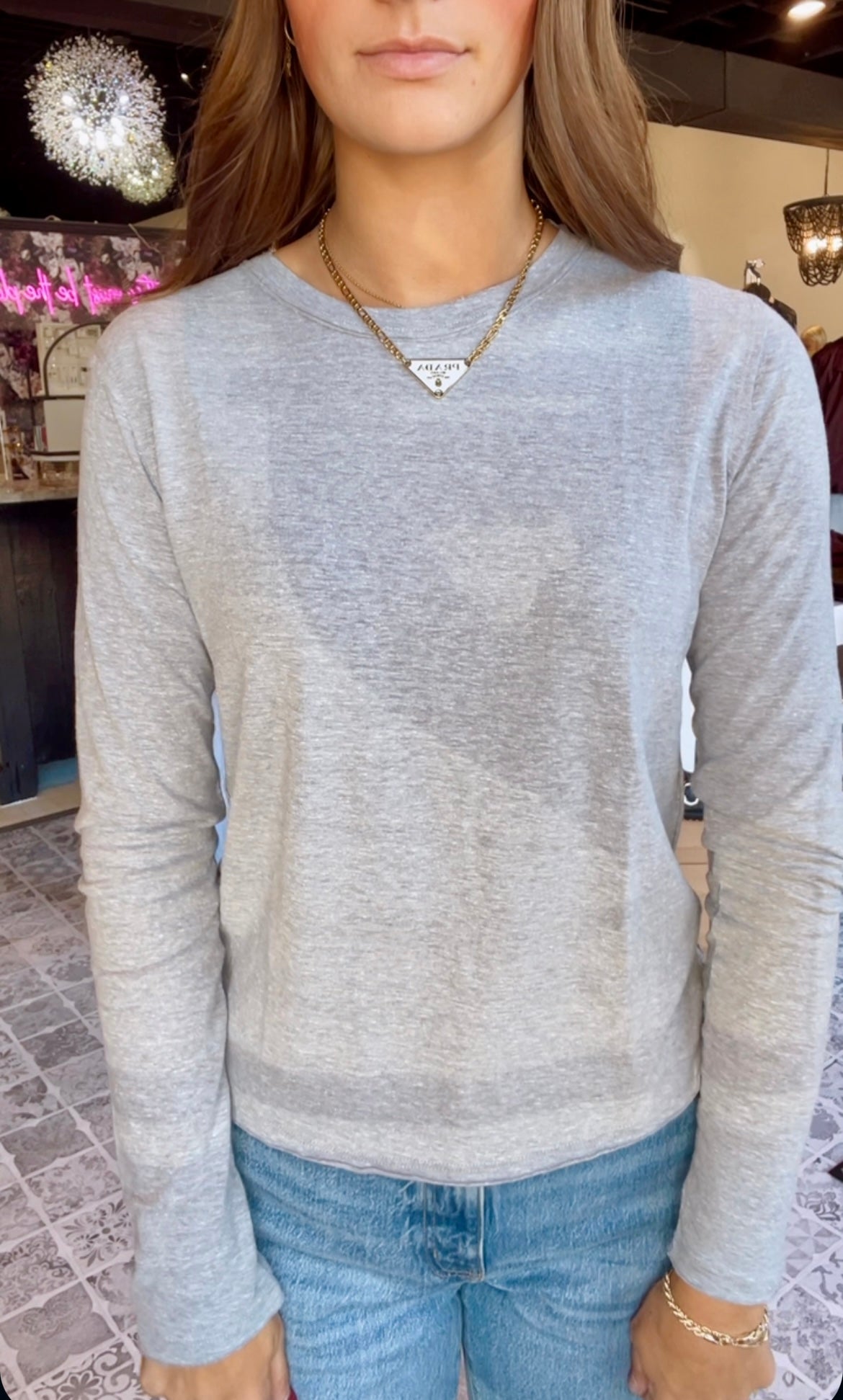 FREE PEOPLE The Nova Longsleeve Tee