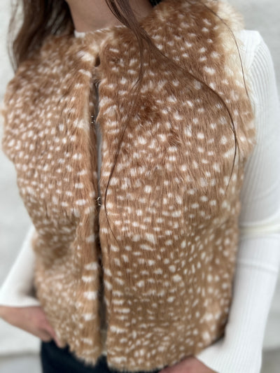 The Bambi Faux Fur Vest