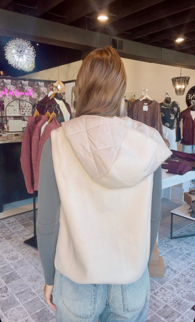 The Evangeline Quilted Puffer Vest
