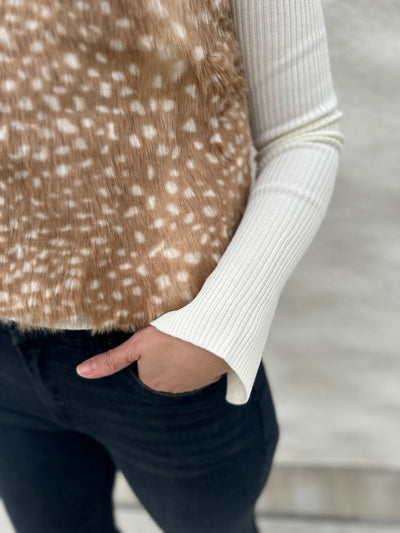 The Bambi Faux Fur Vest