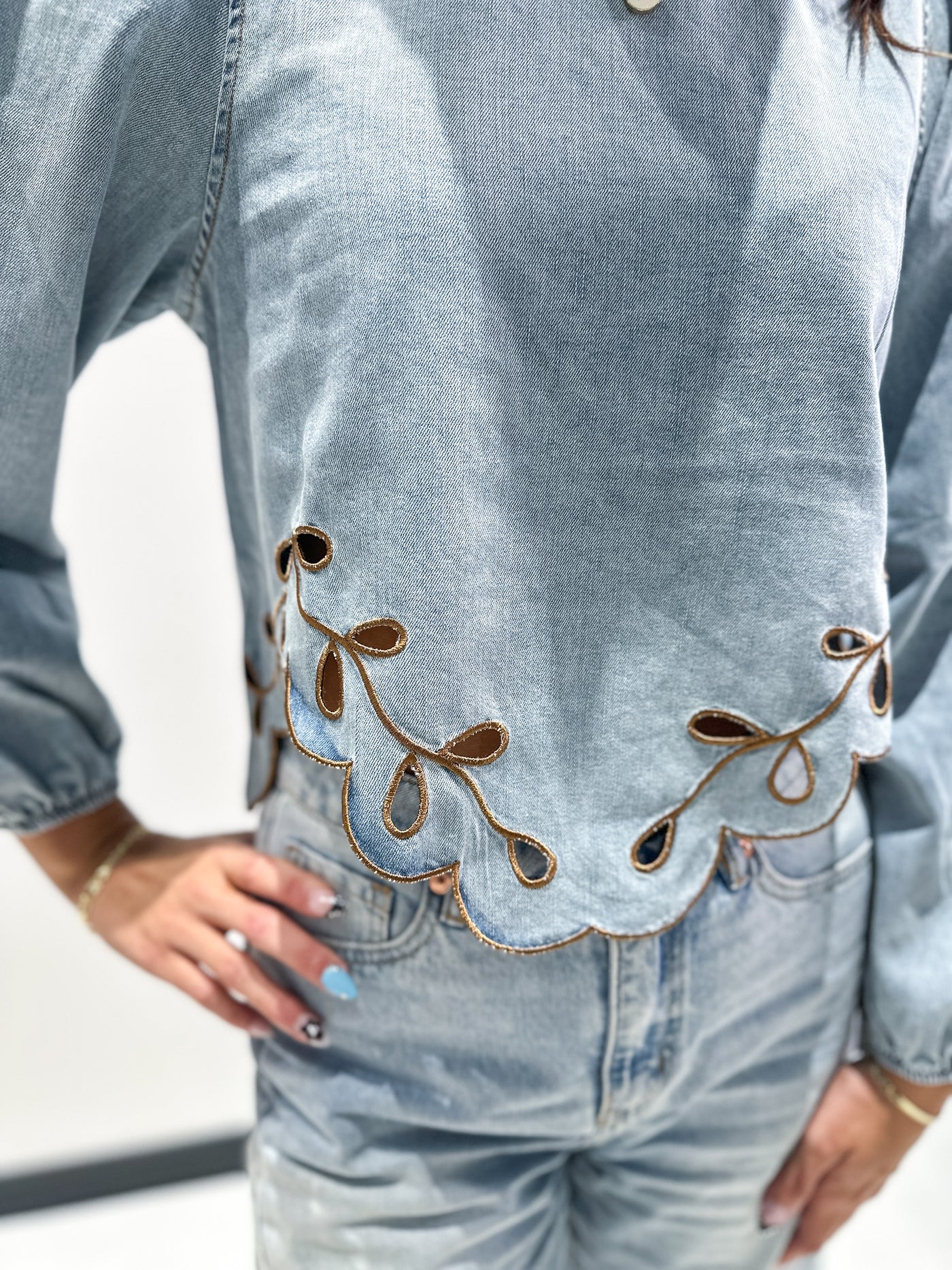 The Evie Detail Blouse