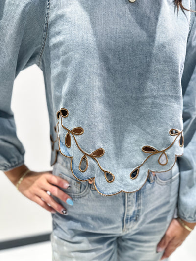 The Evie Detail Blouse