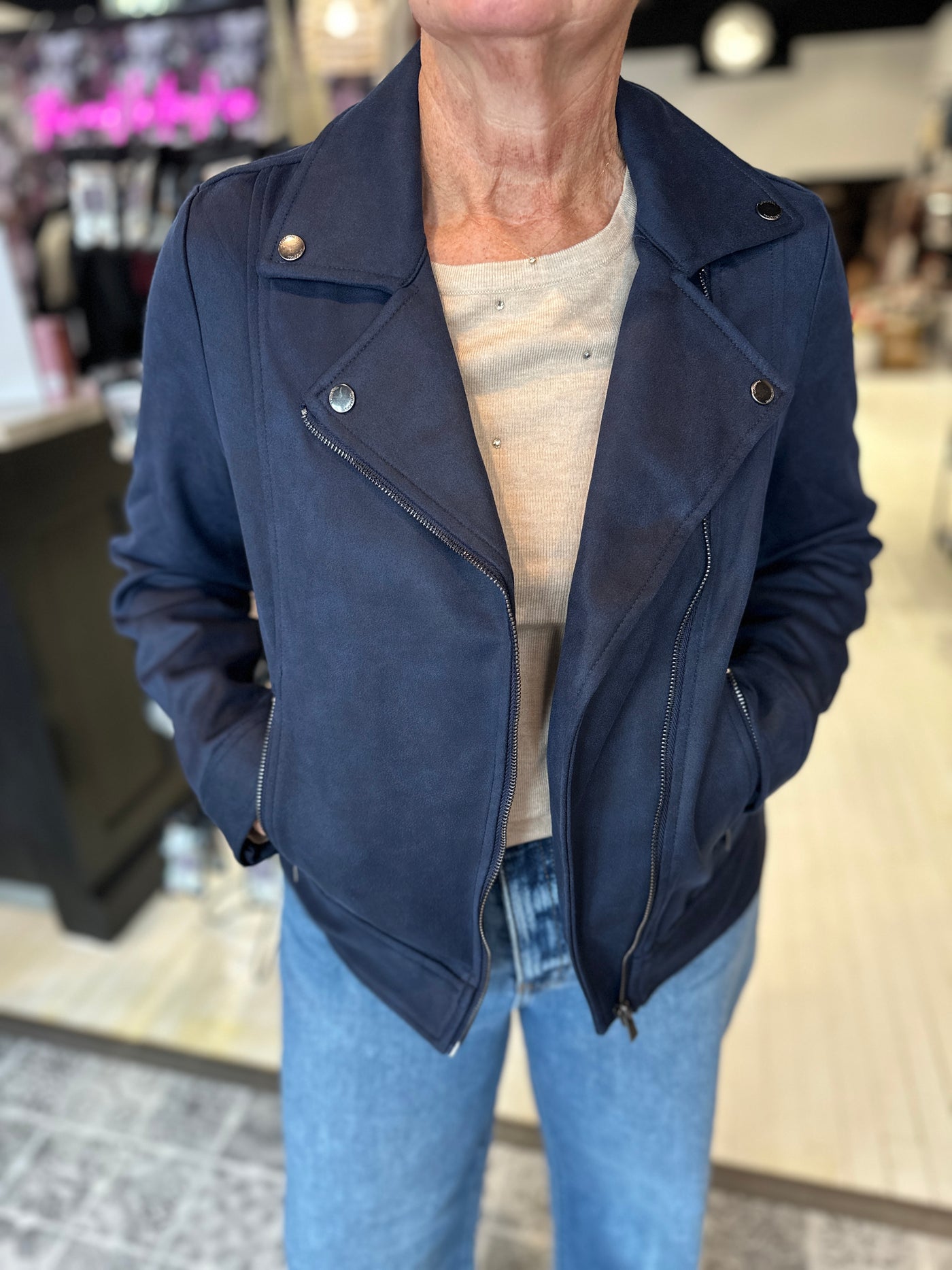 LIVERPOOL The Casual Moto Jacket