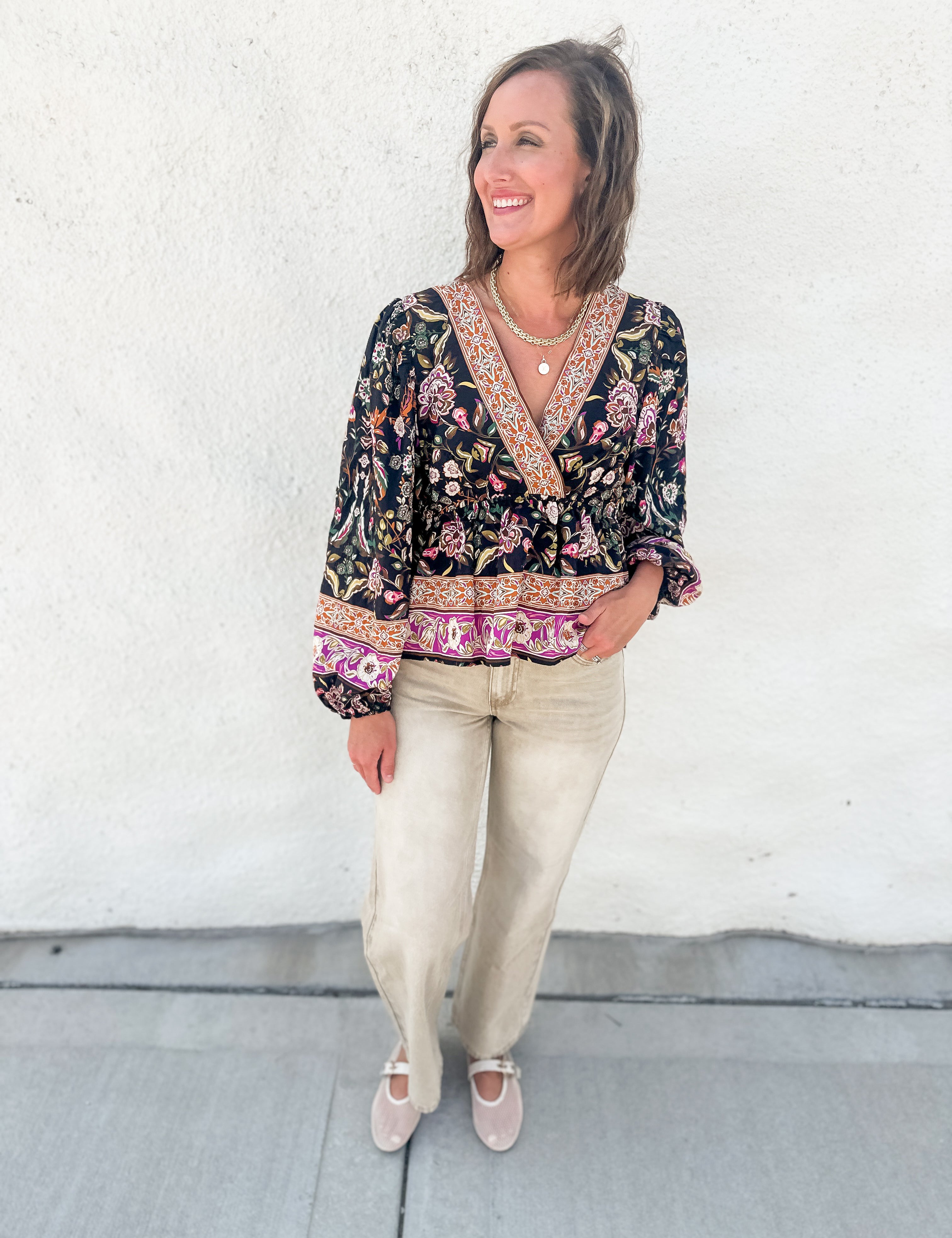 The Melanie V-Neck Top