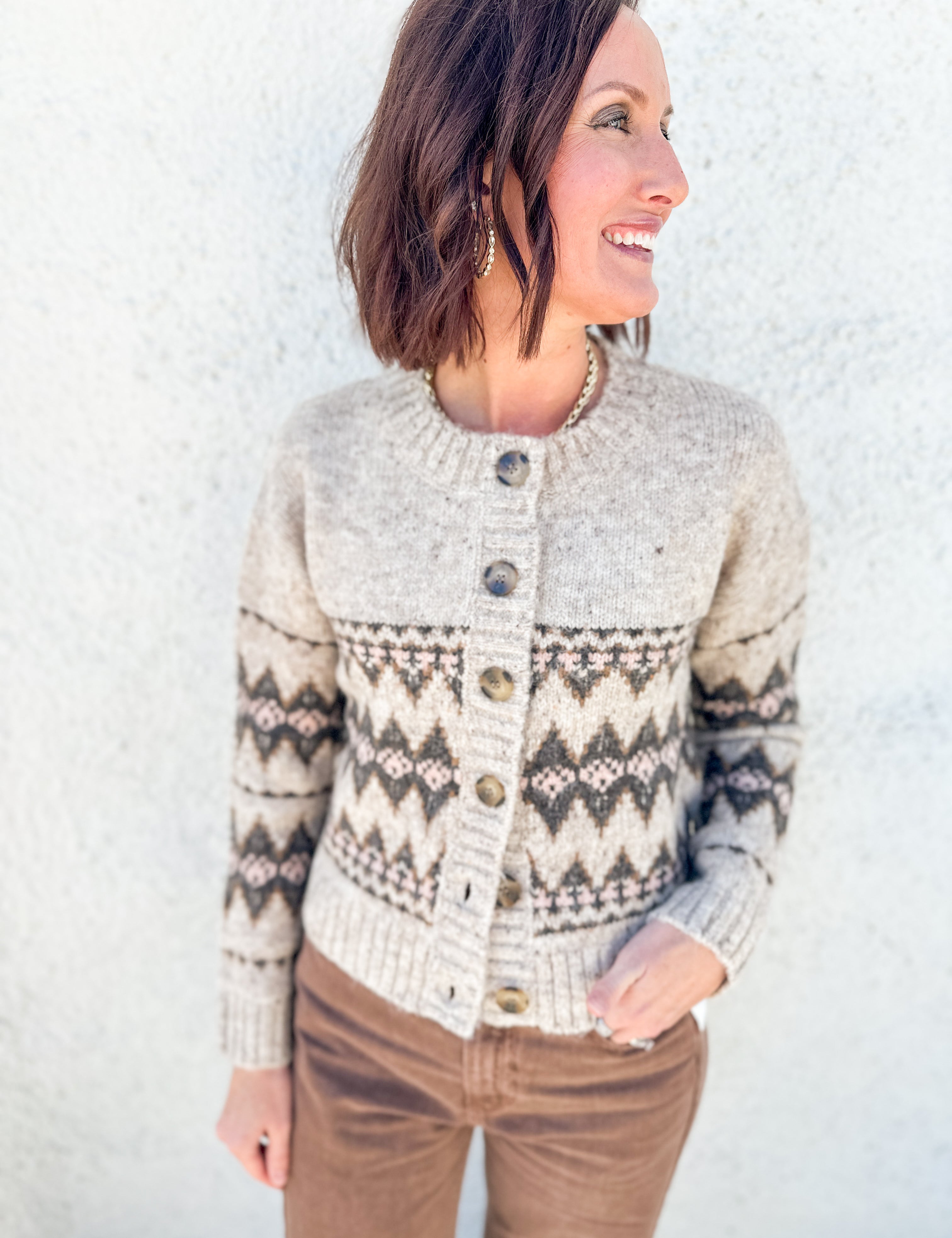 The Carlson Cardi by Heartloom