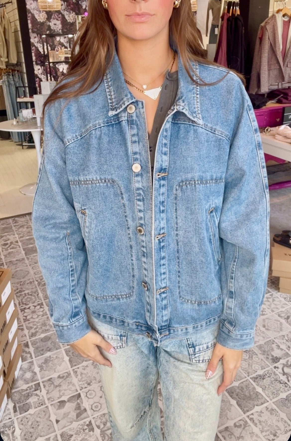 The Maeve Denim Jacket