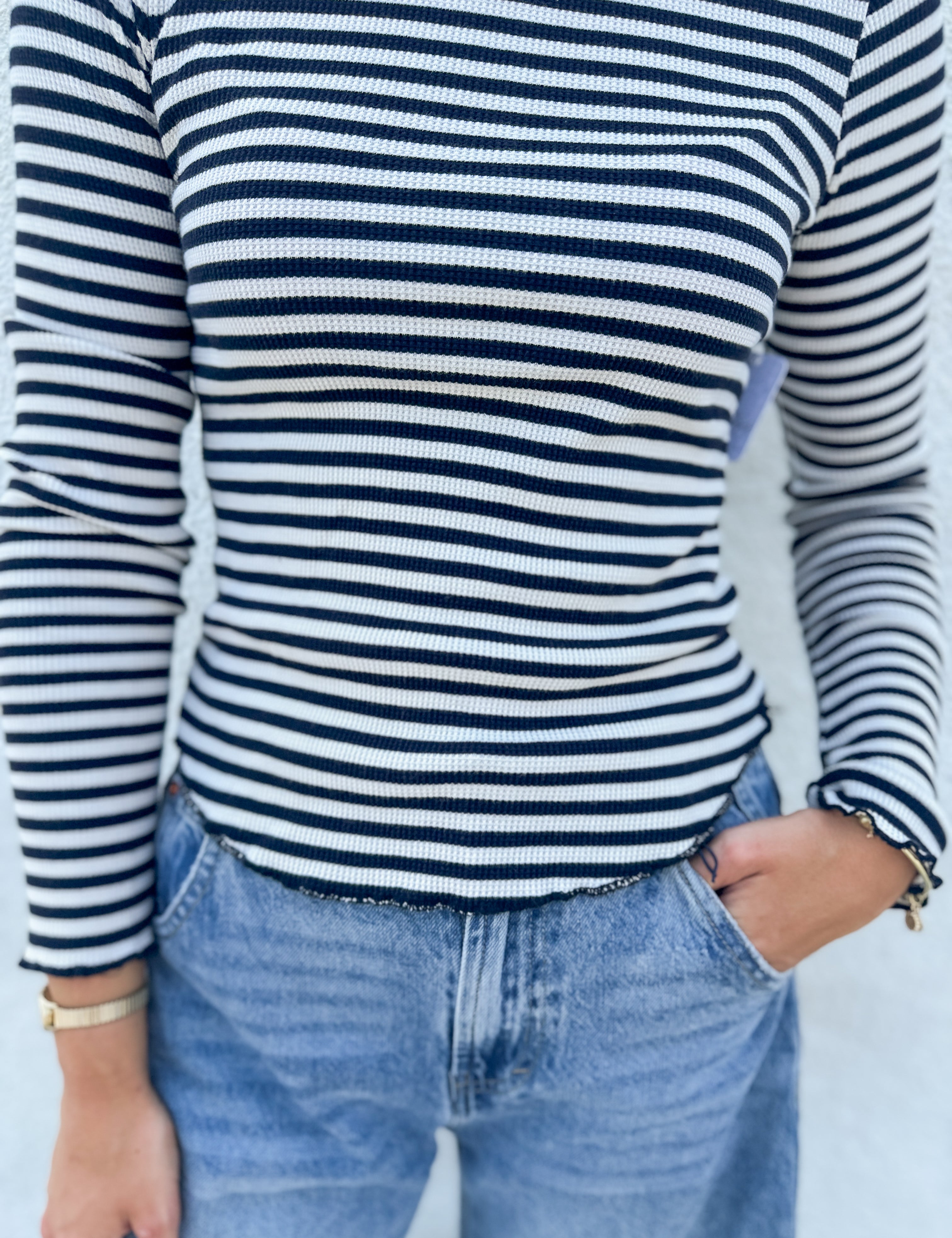 The Easy Does It Striped Tee by Free People