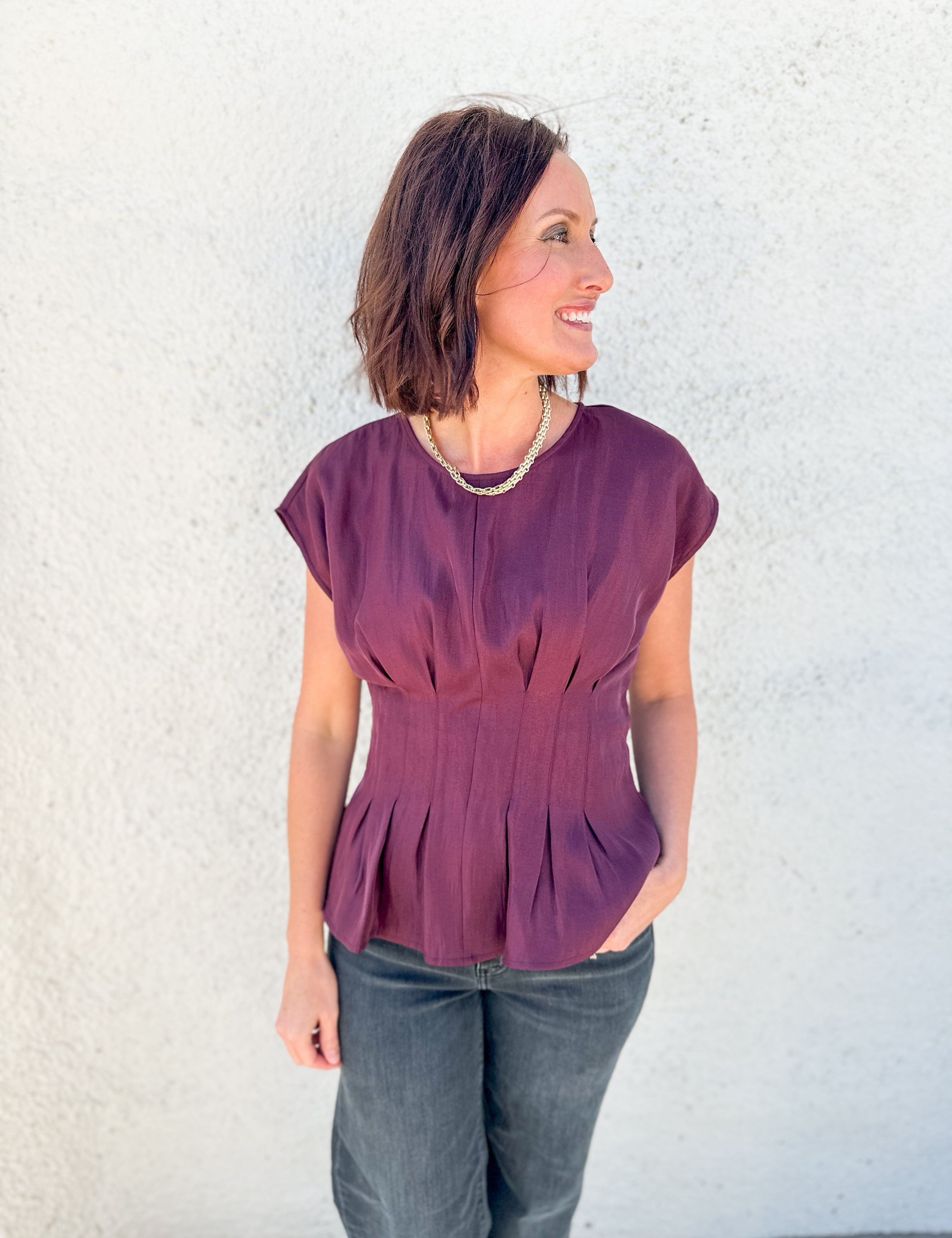 The Teagan Sleeveless Top