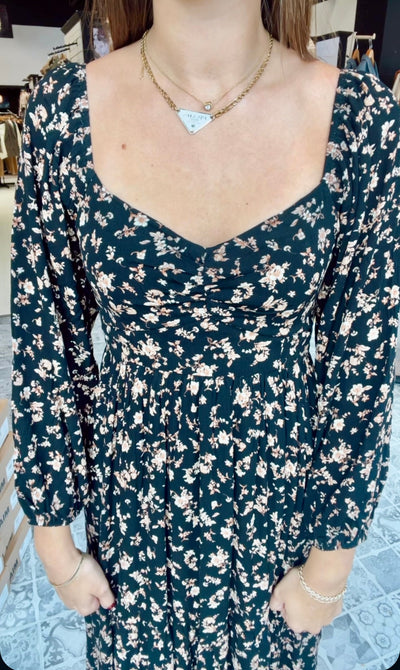 The Maya Floral Midi Dress
