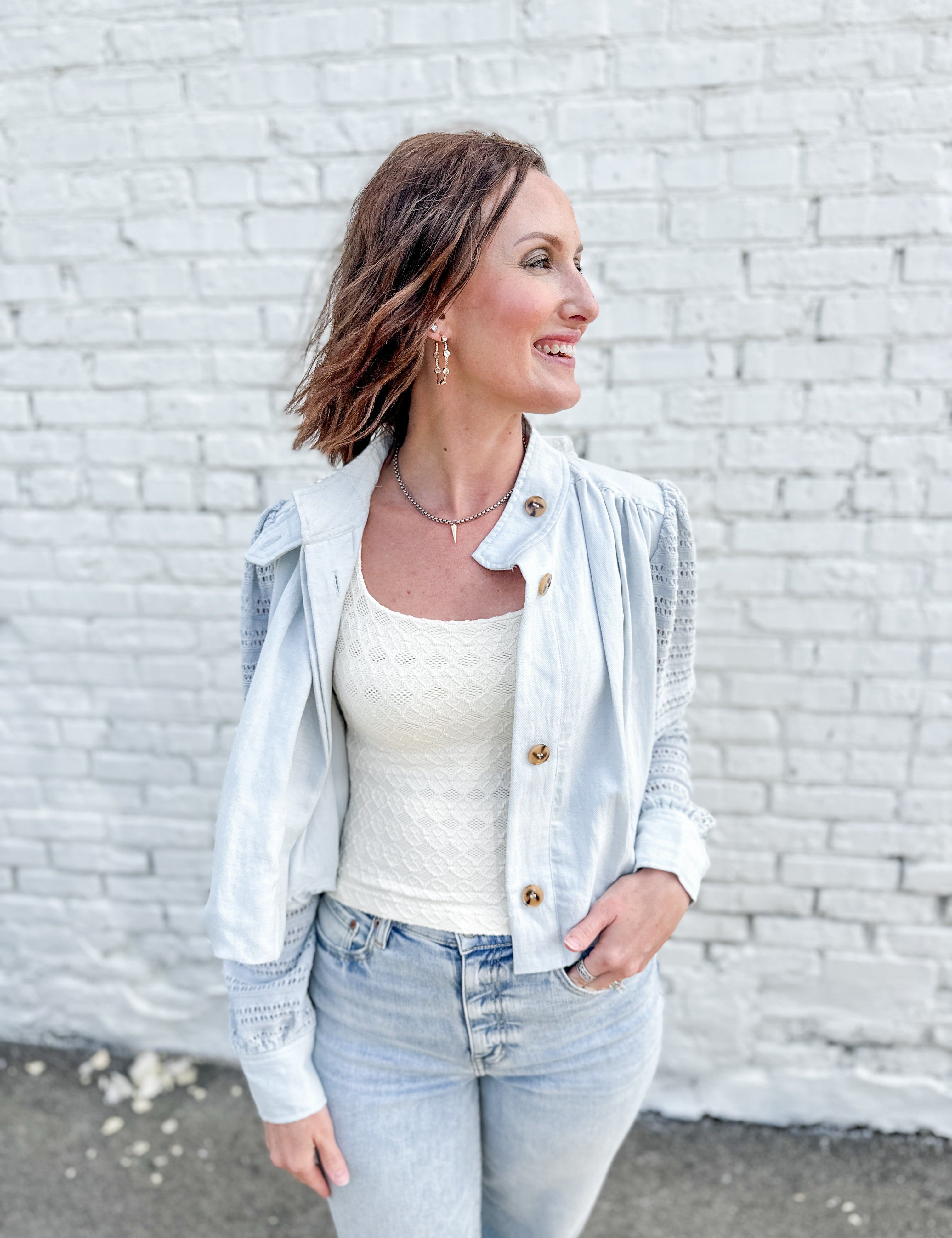 The Cheyanne Bubble Hem Jacket