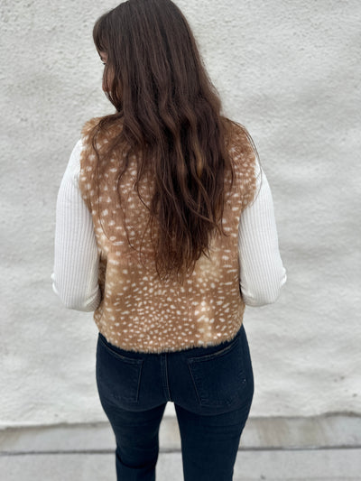 The Bambi Faux Fur Vest