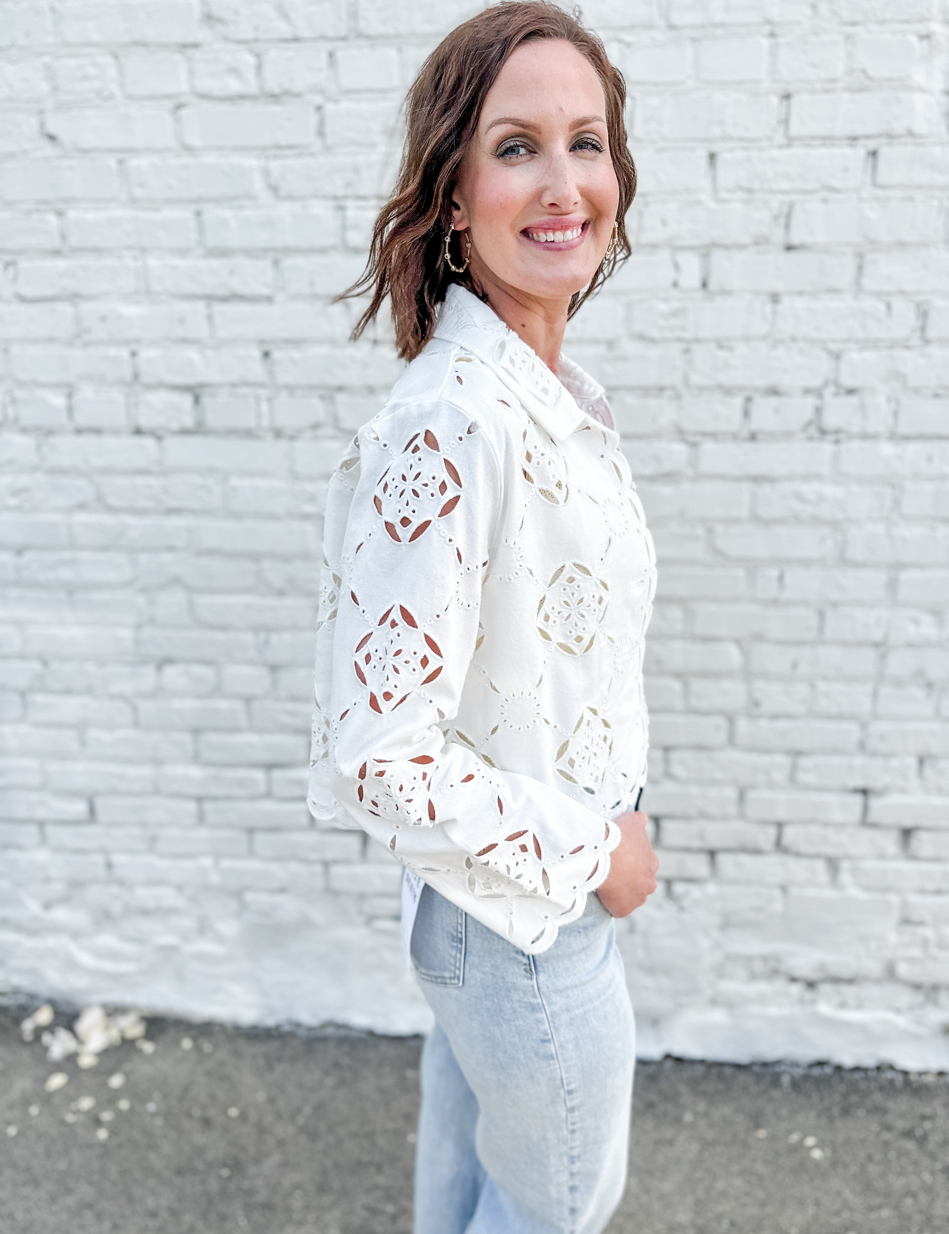The Victoria Scalloped Edge Jacket