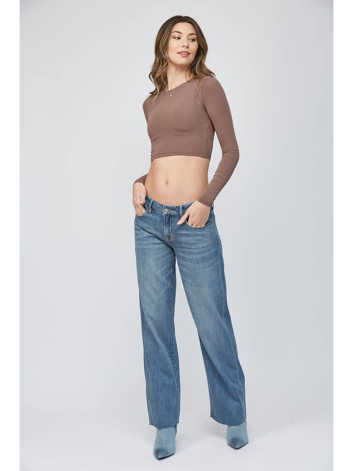 HIDDEN The Logan Mid Rise Dad Jean