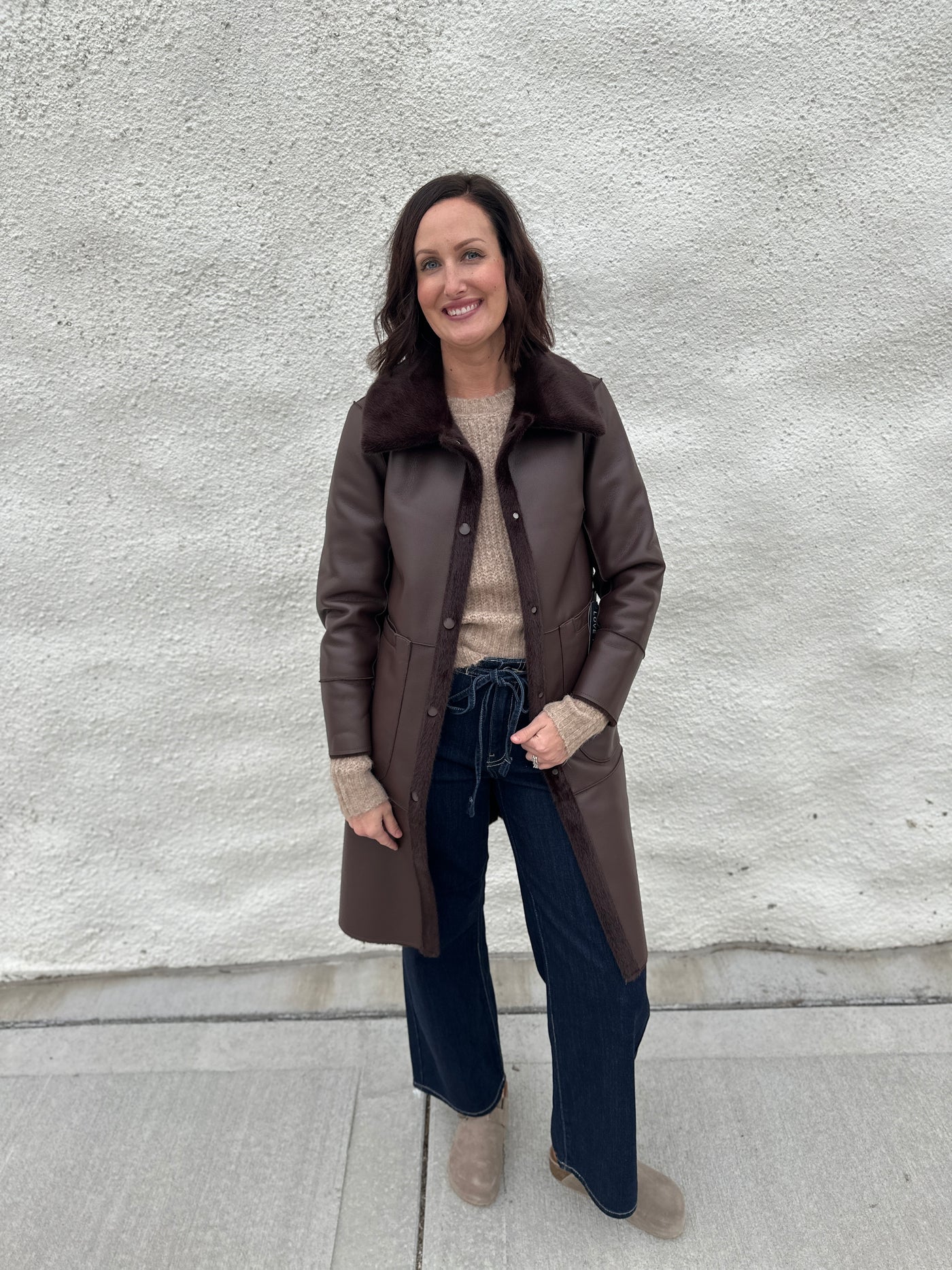 LOVE TOKEN The Austin Reversible Coat