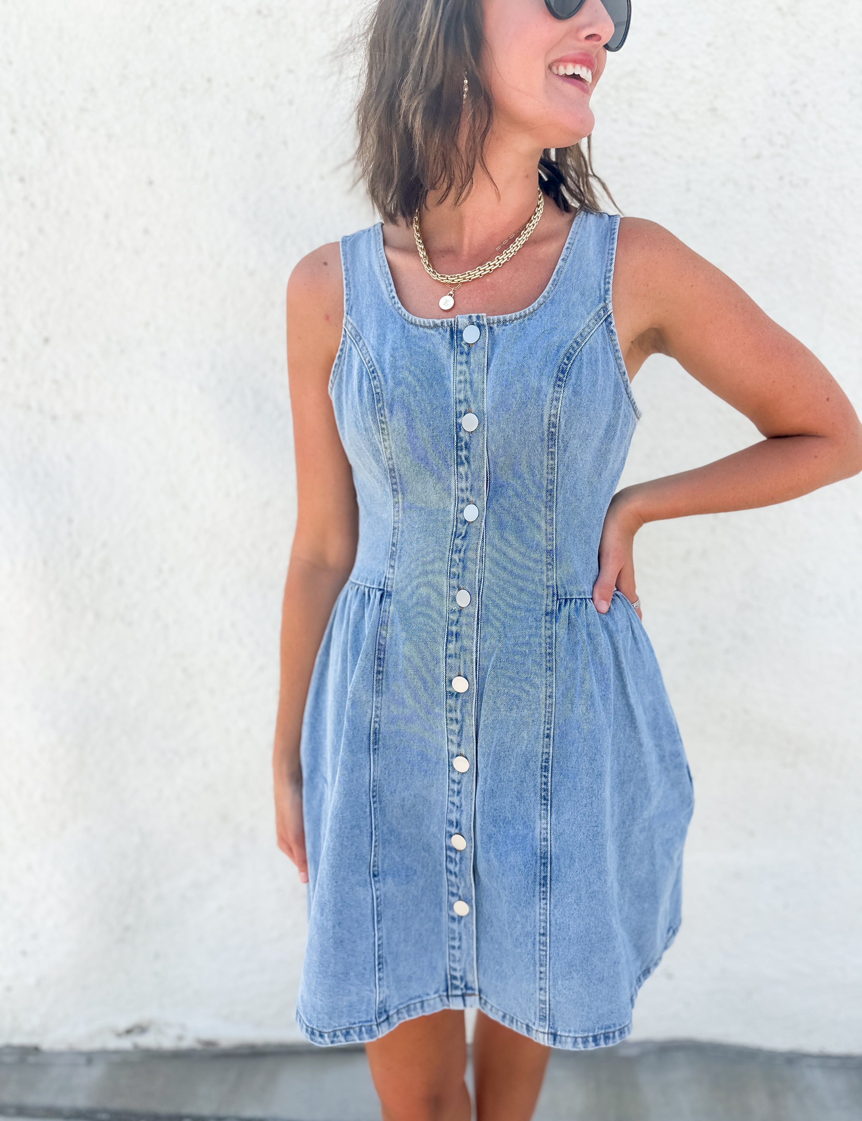 The Cherie Fit and Flare Mini Dress