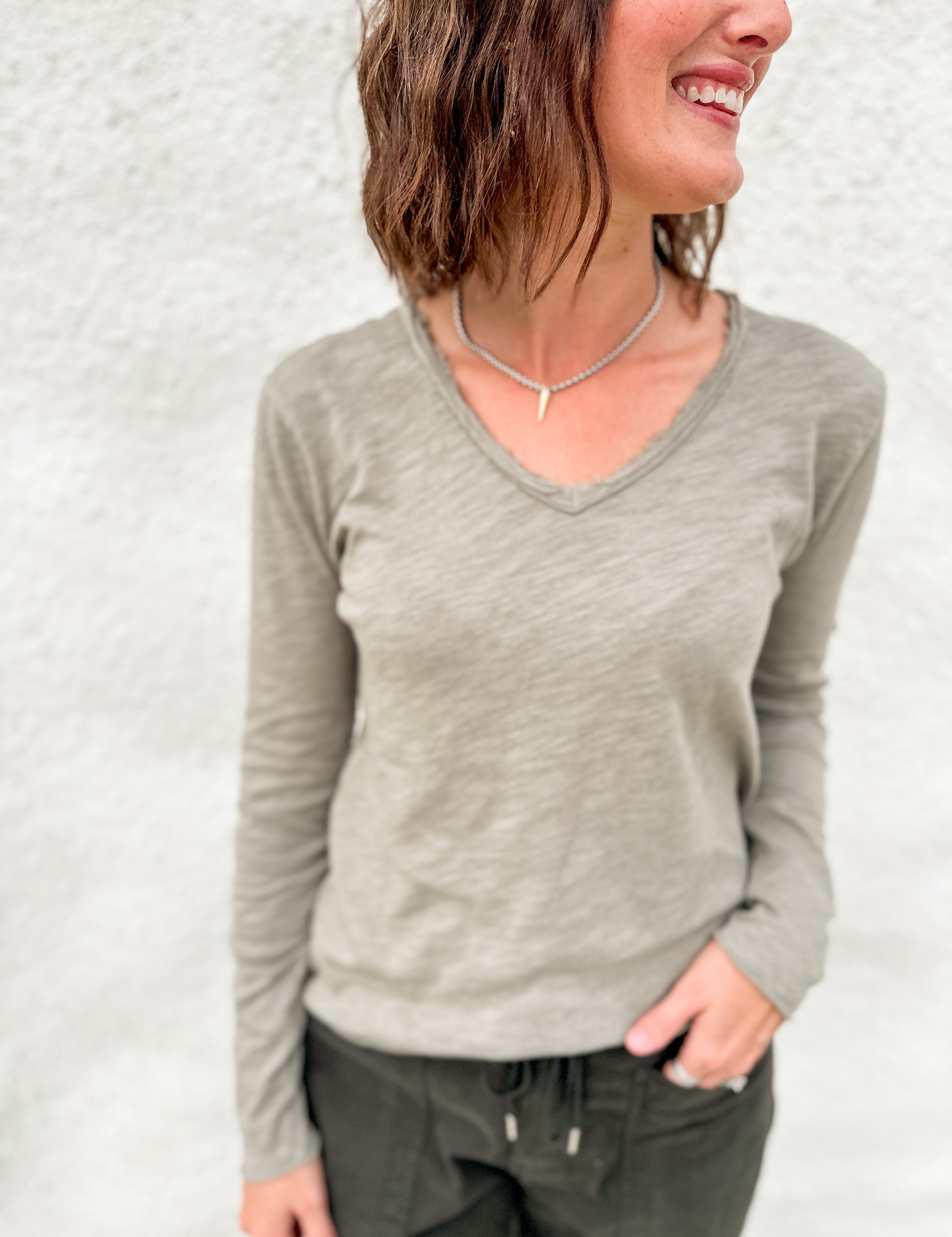 The Vanya Longsleeve Tee by Dear John Denim