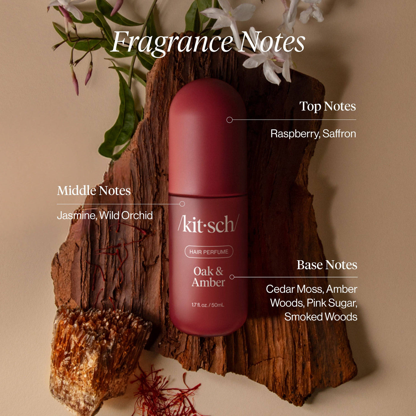 KITSCH The Oak & Amber Hair Perfume