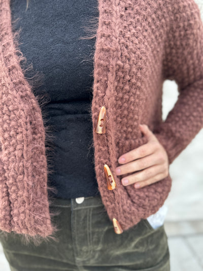 The Selene Chunky Knit Cardigan