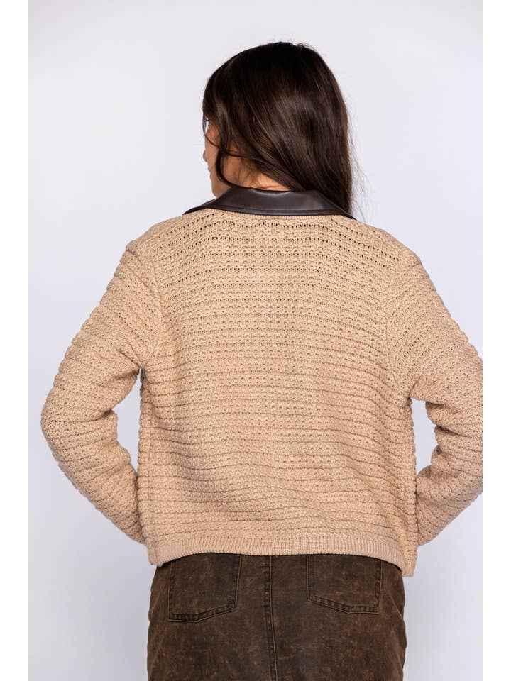 The Blaire Collared Cardigan