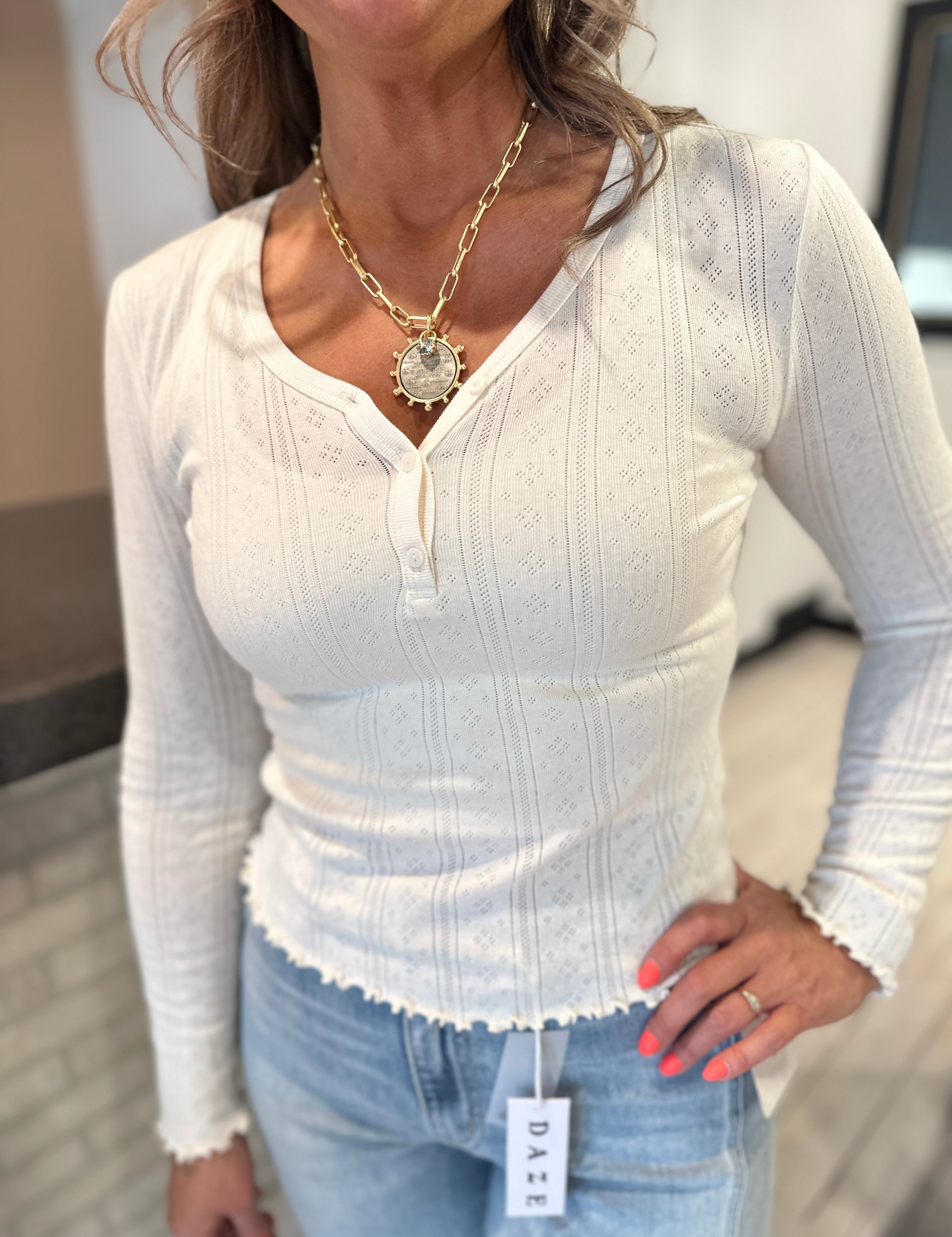 DAZE The Bunny Everyday Henley