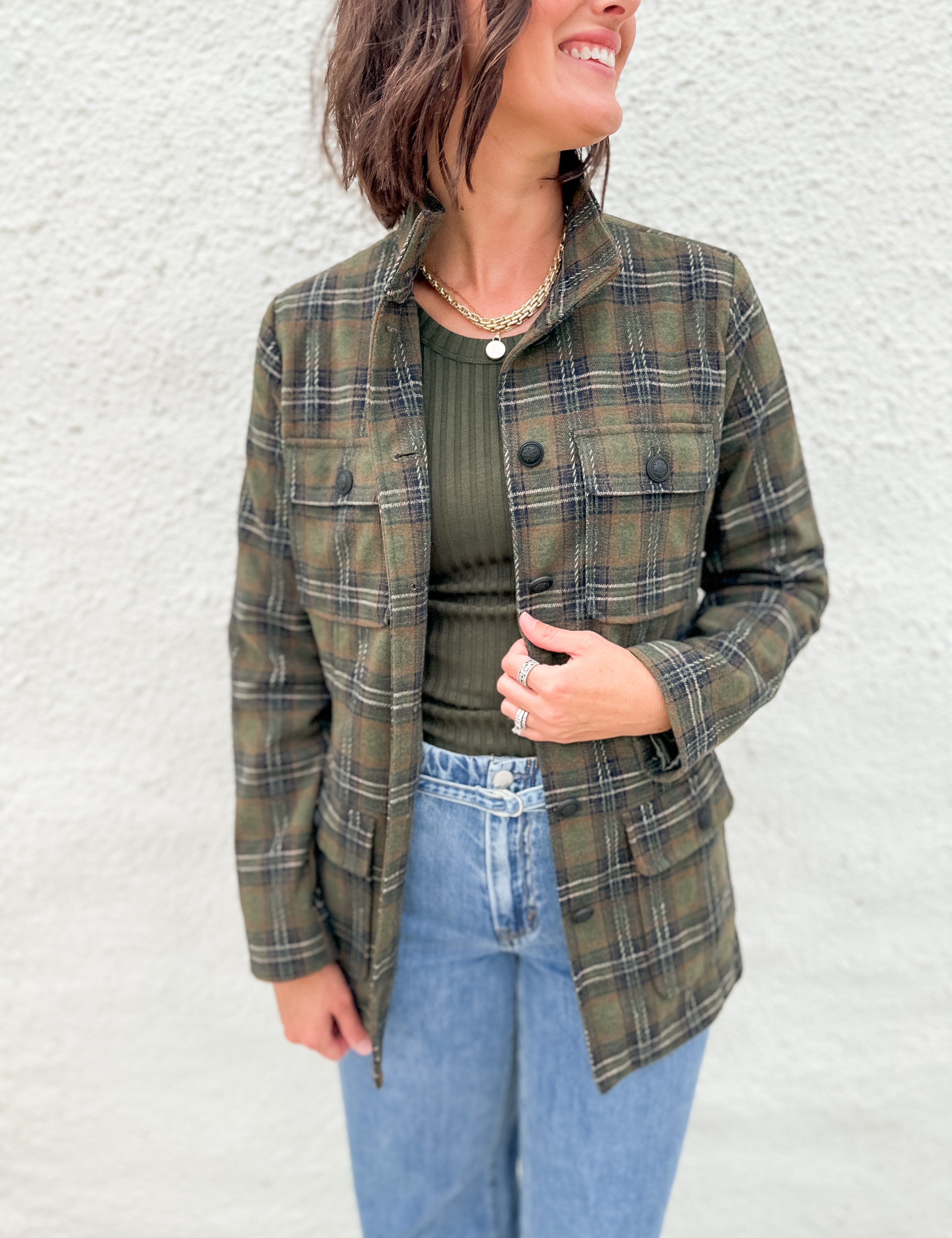 The Funnel Neck Field Jacket by Liverpool