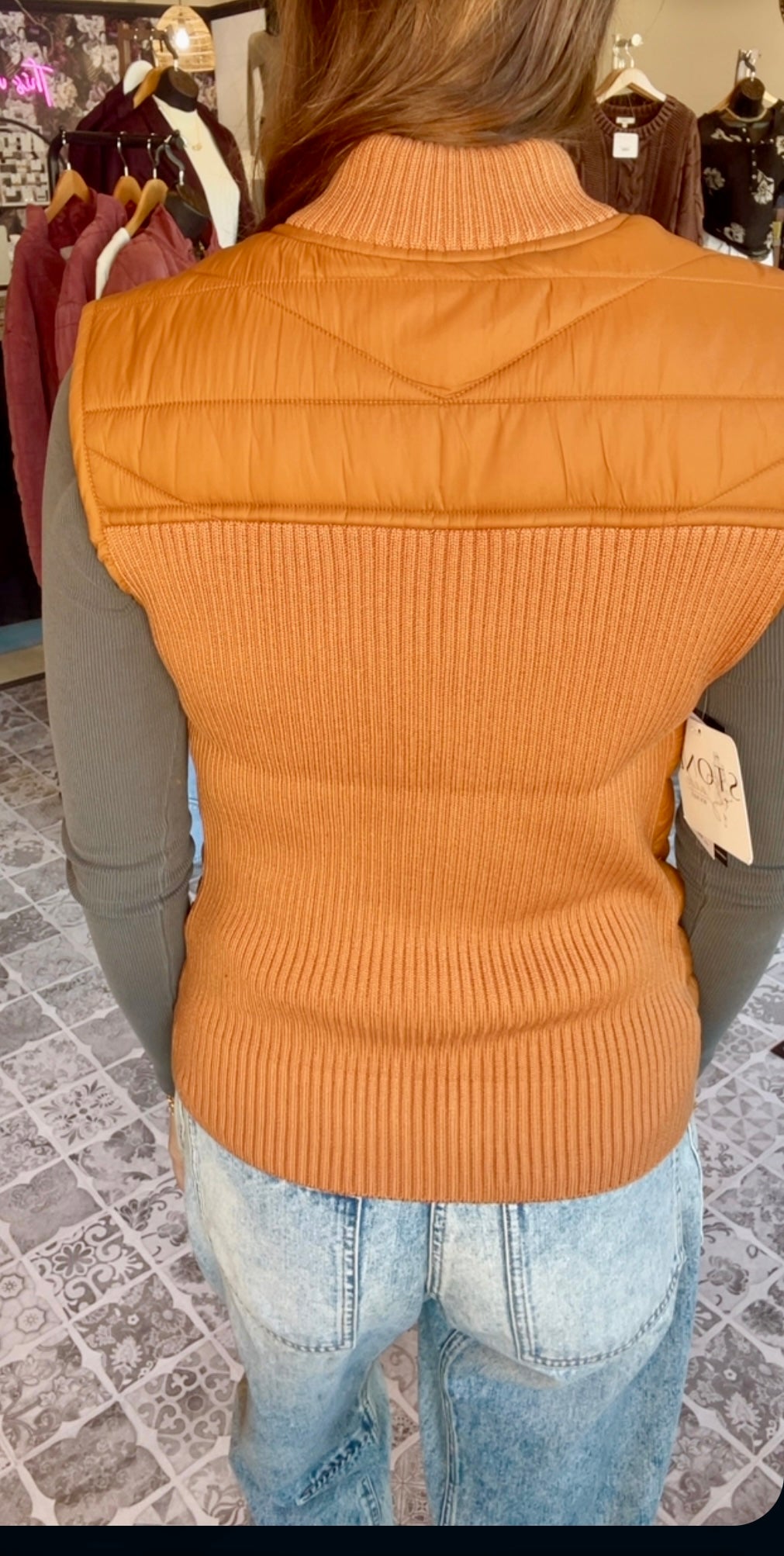 LIVERPOOL The Quilted Sweater Vest