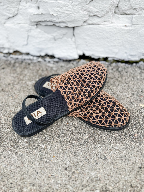 The Kairo Mesh Flat by Mia Shoes