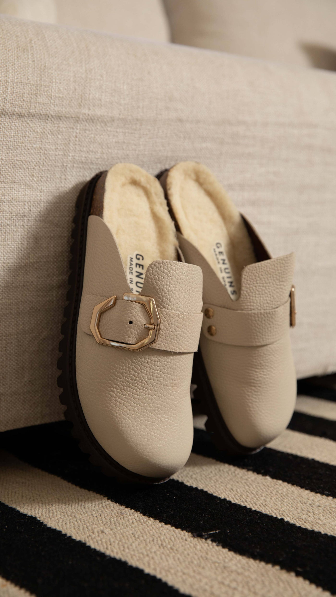GRISEL LEATHER CHALK