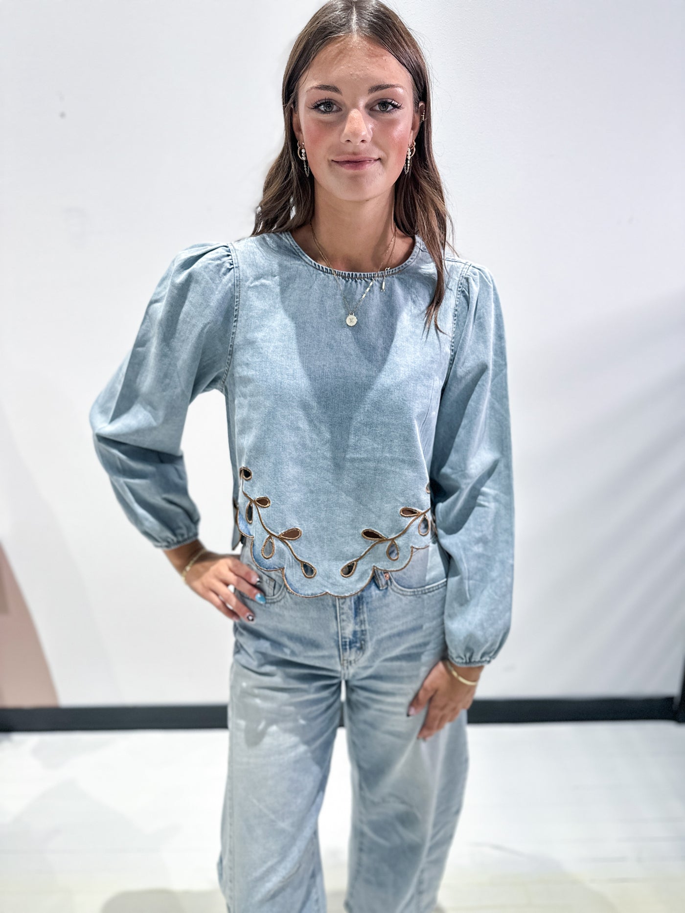 The Evie Detail Blouse