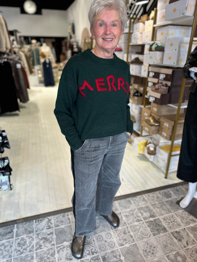 The Merry Embroidered Sweater