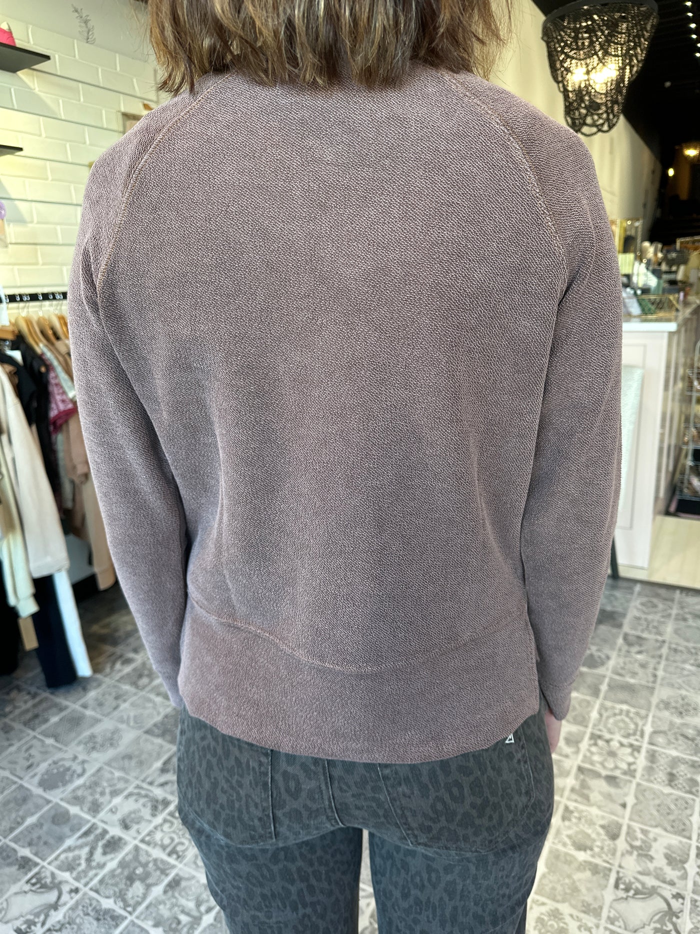 HELLO NITE The Harlow Raglan Sweatshirt