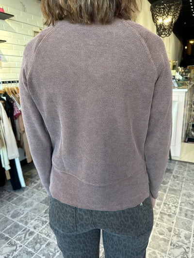 HELLO NITE The Harlow Raglan Sweatshirt