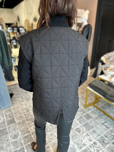 The Lara Mixed Media Jacket