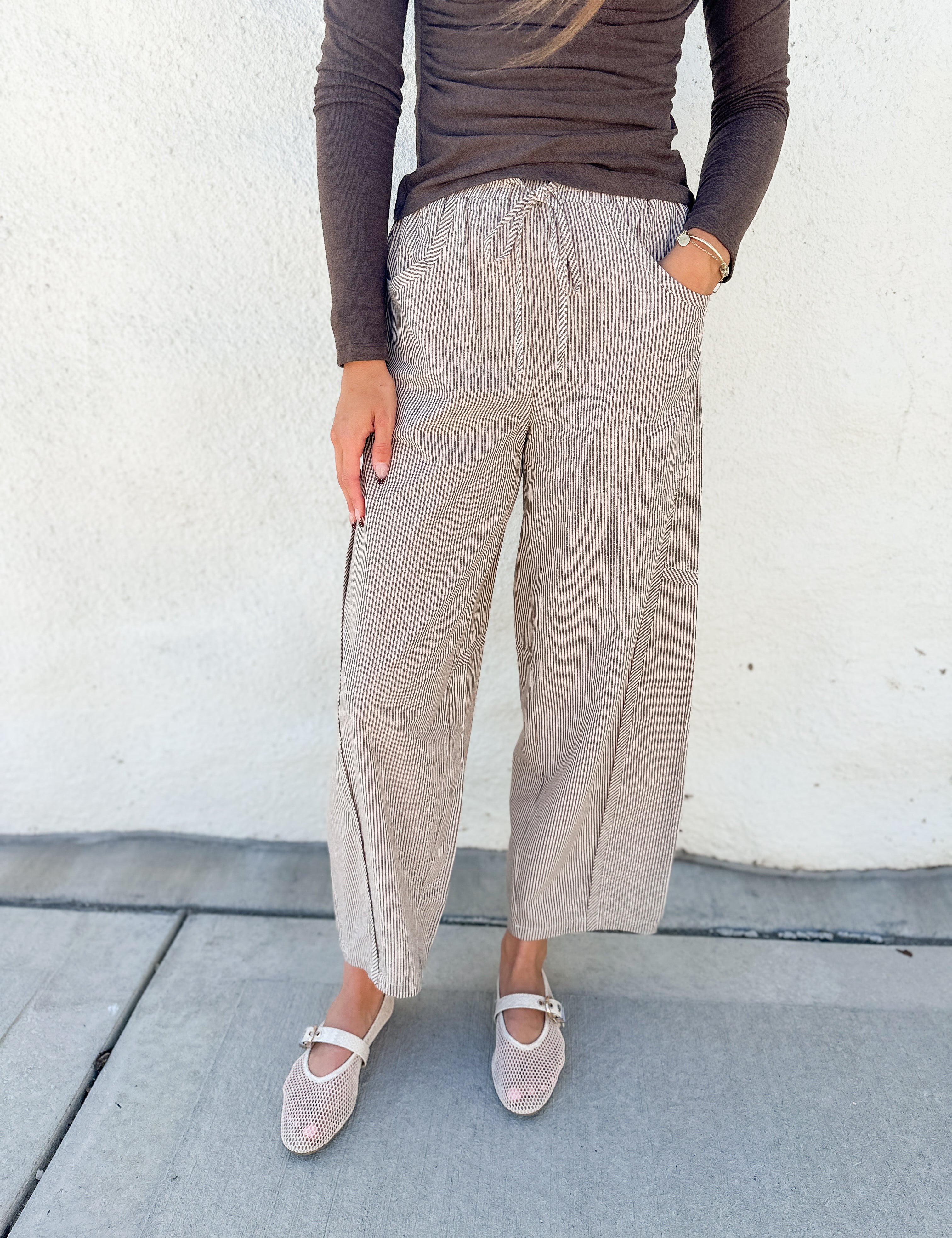 The Marley Relaxed Barrel Leg Pant