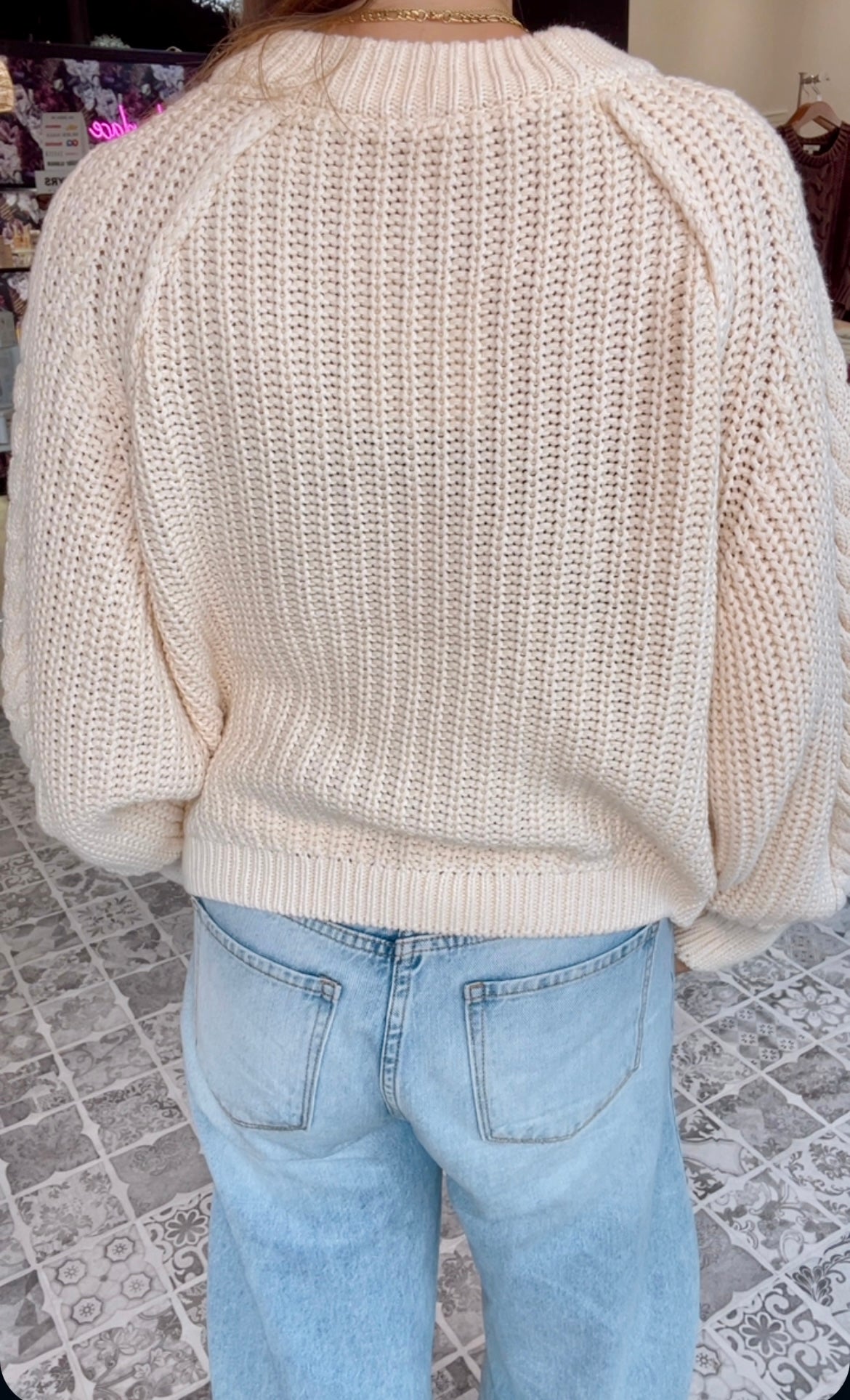 FREE PEOPLE The Frankie Cable Sweater