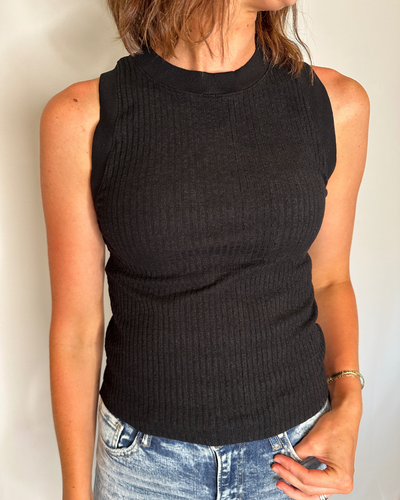 PROJECT SOCIAL T The Player Racerback Rib Tank